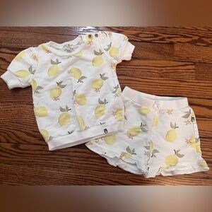 Lemon Print Girl’s Outfit